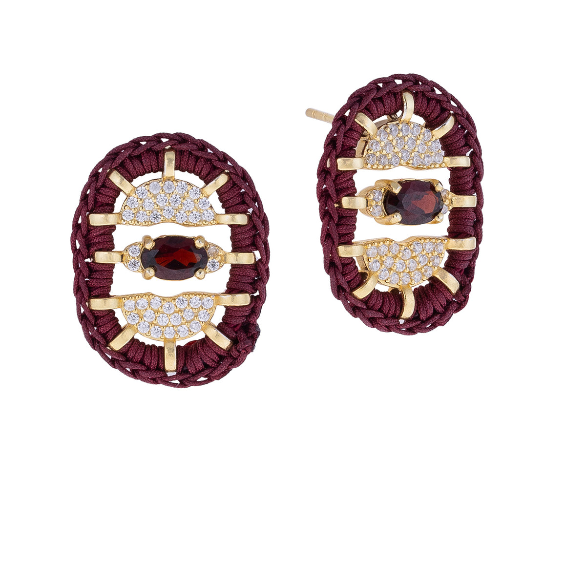 Garnet Küpe